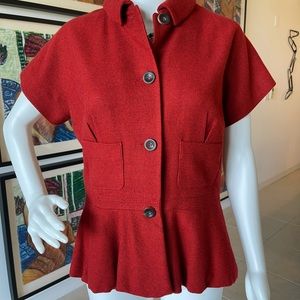 Piazza Sempione Peplum Top